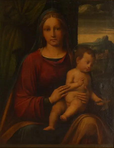 Madonna and Child, by Benvenuto Tisi