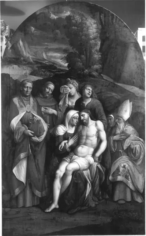 Pietà, by Benvenuto Tisi