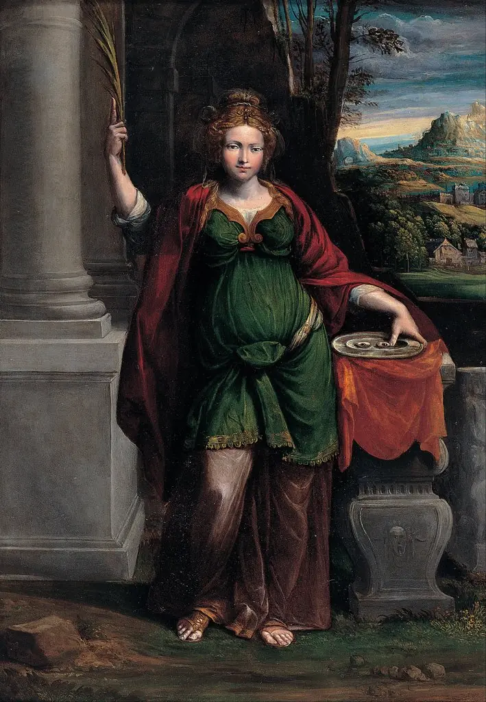 Saint Lucy, by Benvenuto Tisi