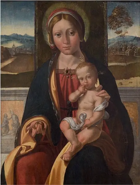 The Virgin and Child, by Benvenuto Tisi