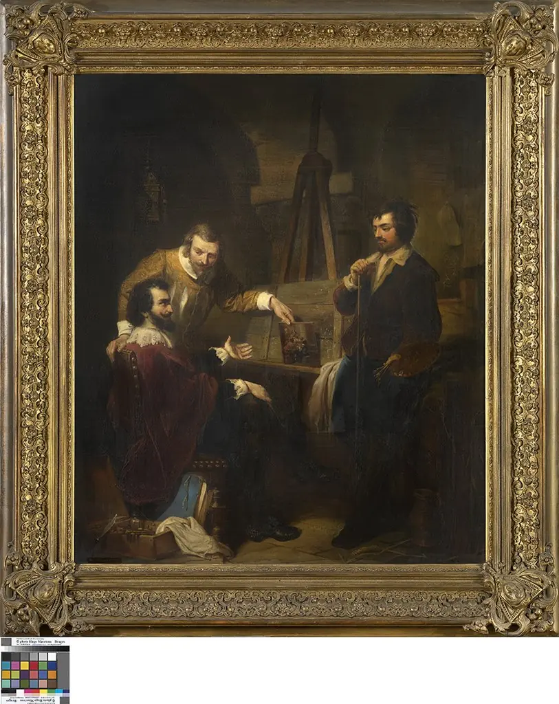 Peter Paul Rubens bezoekt Adriaen Brouwer in de Citadel van Antwerpen