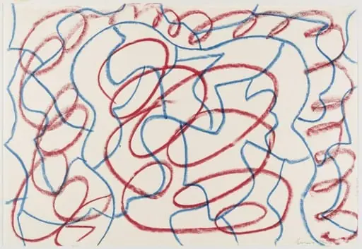 Study for a painting, by Bernard Cohen
