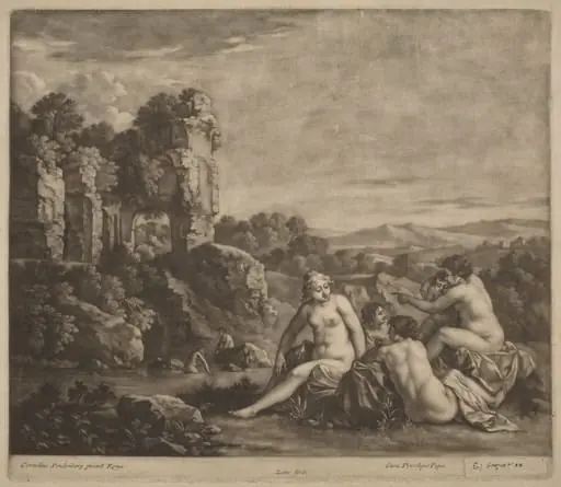 Bathers in a Landscape, by Bernard Lens