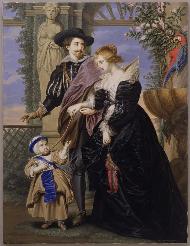 Copy after "Rubens, His Wife Helena Fourment (1614–1673), and Their Son Frans (1633–1678)"