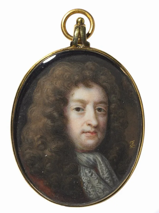Portrait of Samuel Butler, by Bernard Lens III, unspecified, 1718