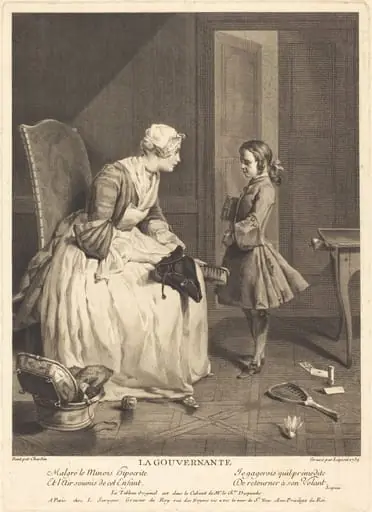 La Gouvernante, by Bernard Lépicié