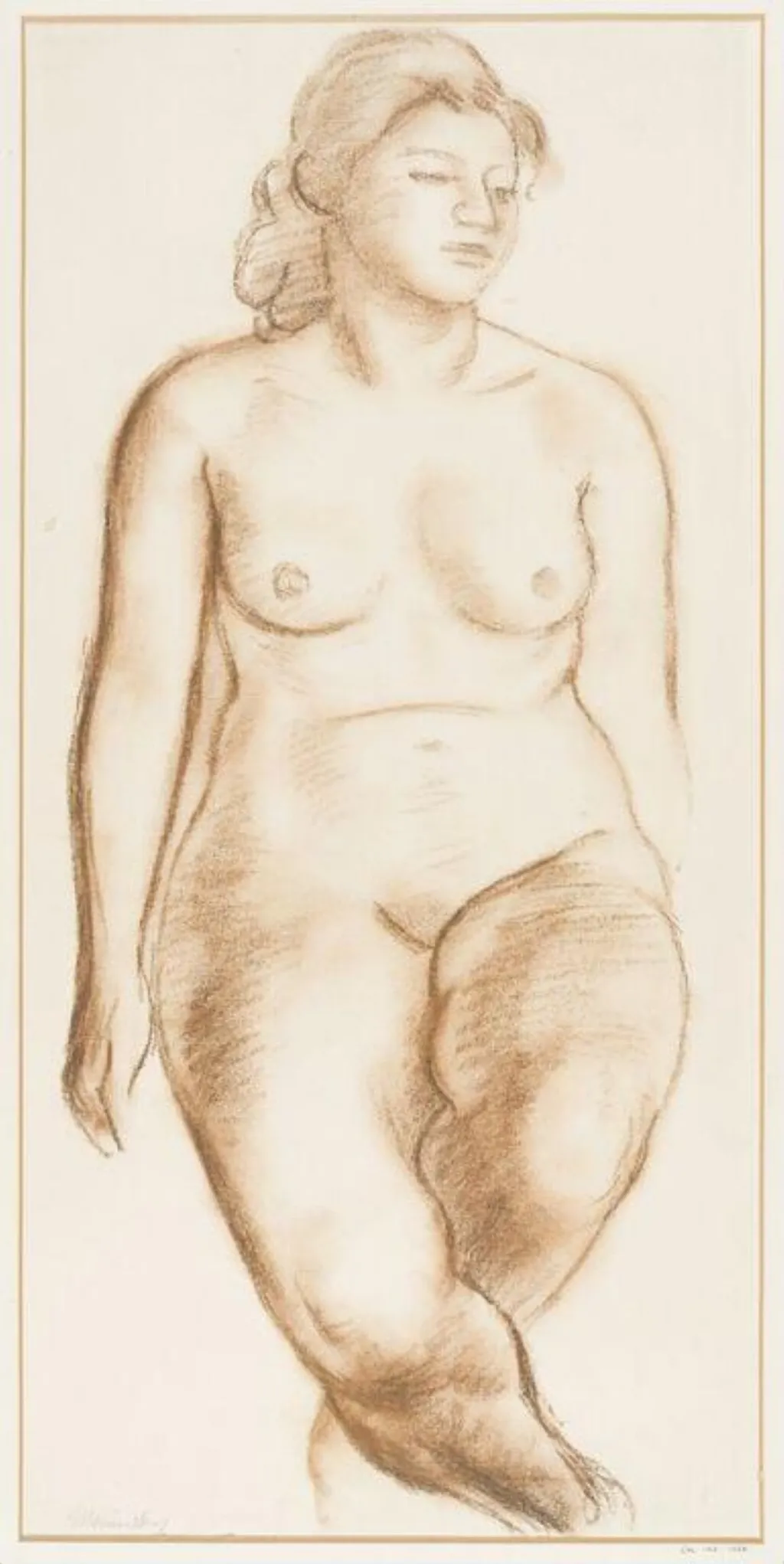 Untitled, by Bernard Meninsky, 1938