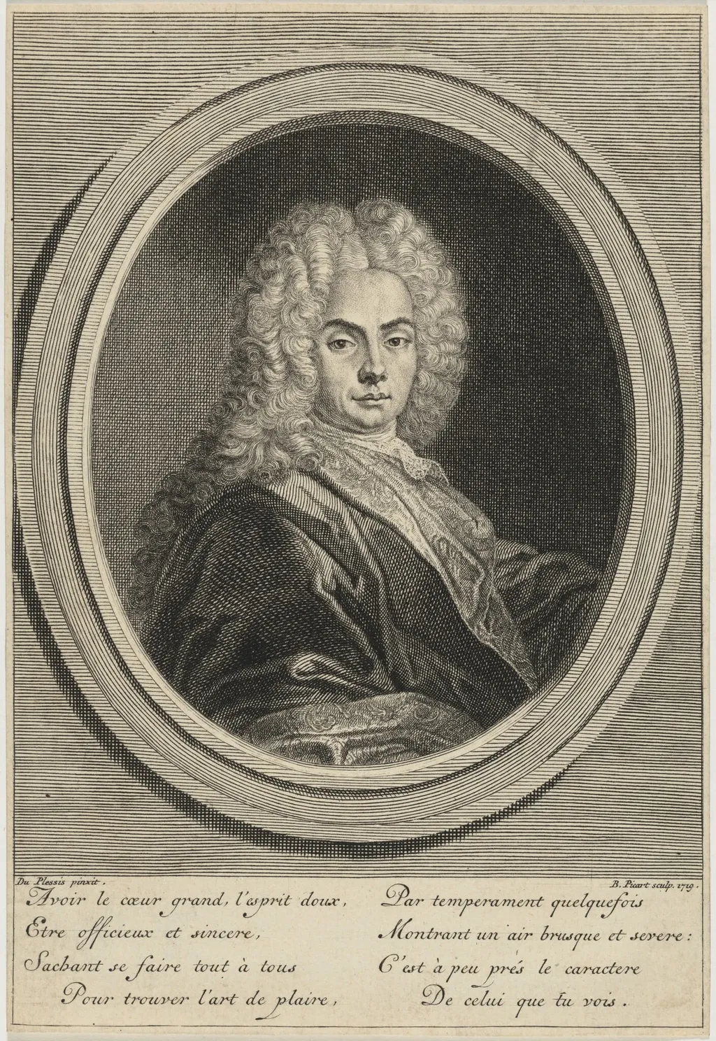 Anonymous, by Bernard Picart, ink, 1719