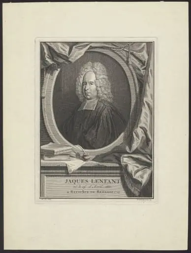 Portrait of Jaques Lenfant, by Bernard Picart