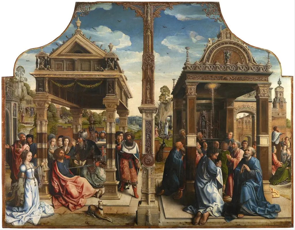 Altarpiece of Saints Thomas and Matthias, by Bernard Van Orley