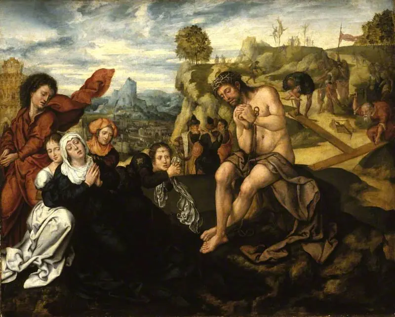 Before the Crucifixion, by Bernard Van Orley