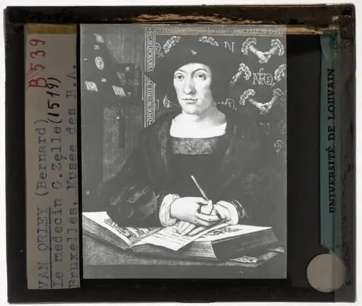 Bernard van Orley. Portrait of doctor Joris Van Zelle, by Bernard Van Orley