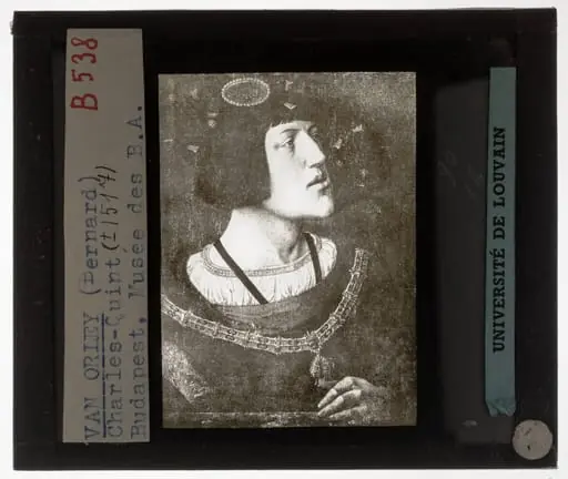 Bernard van Orley. Portret van Karel de Vijfde, by Bernard Van Orley
