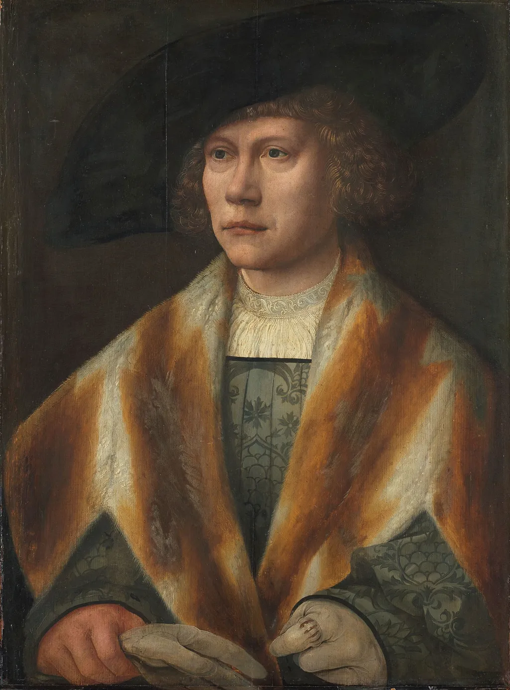 Portrait of a young Man, by Bernard Van Orley, oil, 1520