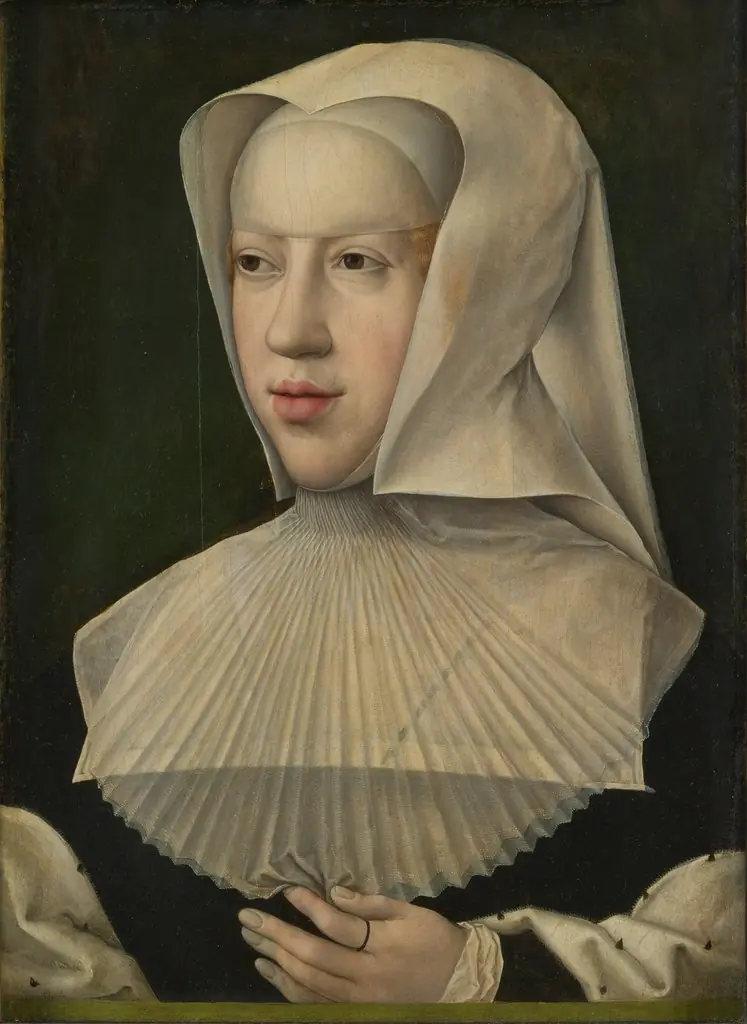 Portrait of Margaret of Austria (1480-1530), by Bernard Van Orley