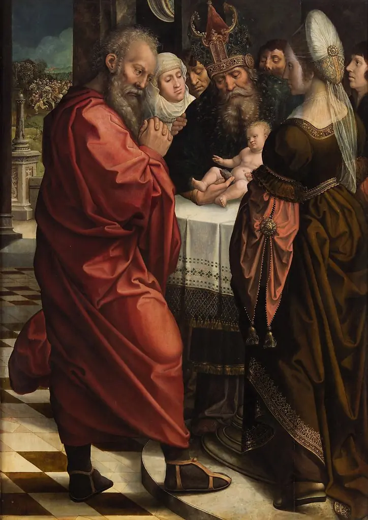 Presentation of Christ, by Bernard Van Orley