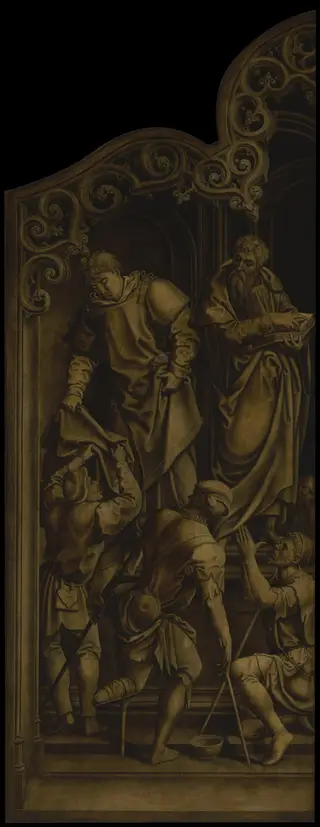 Saint Martin and Saint Mark, by Bernard Van Orley, 1521
