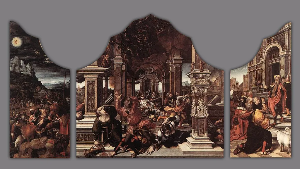 Virtue of Patience, by Bernard Van Orley, oil, 1521