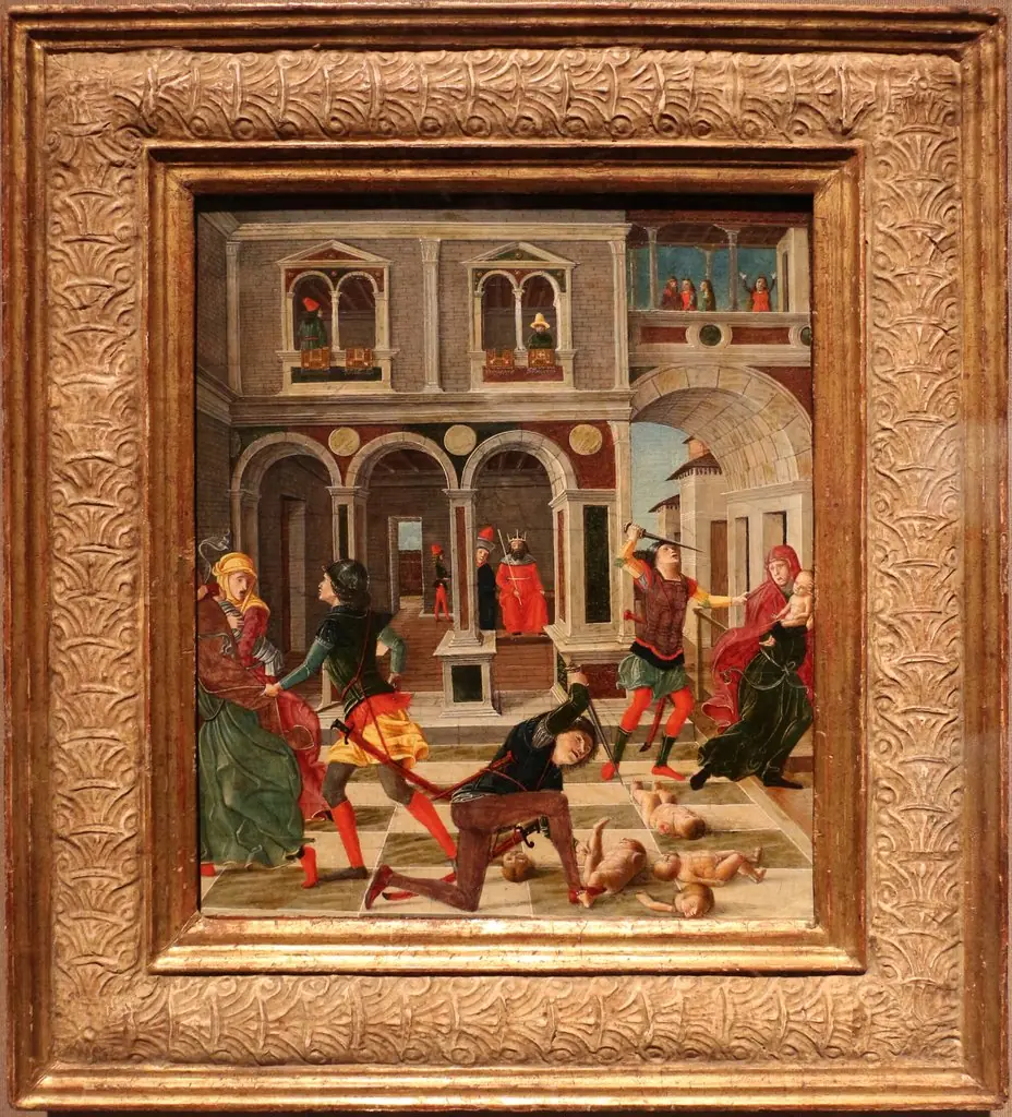 strage degli innocenti, by Bernardino Butinone