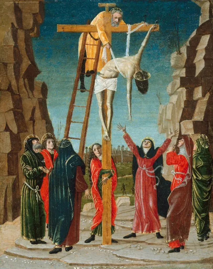 The Descent from the Cross, by Bernardino Butinone