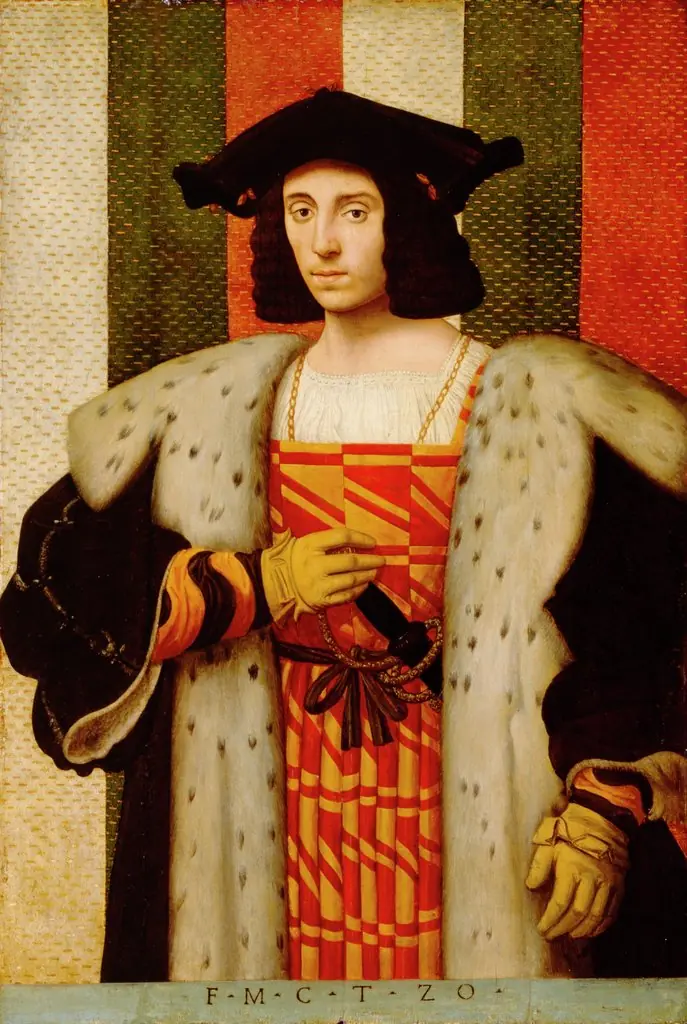 Gentleman of the Trivulzio Family, by Bernardino de' Conti