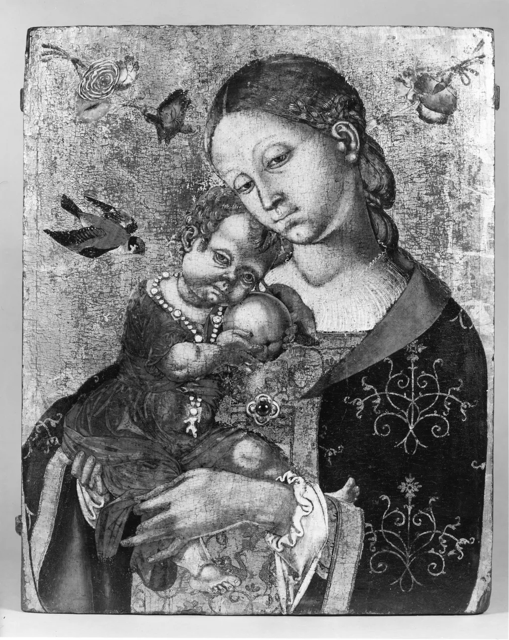 Madonna and Child, by Bernardino di Mariotto, oil, 1510