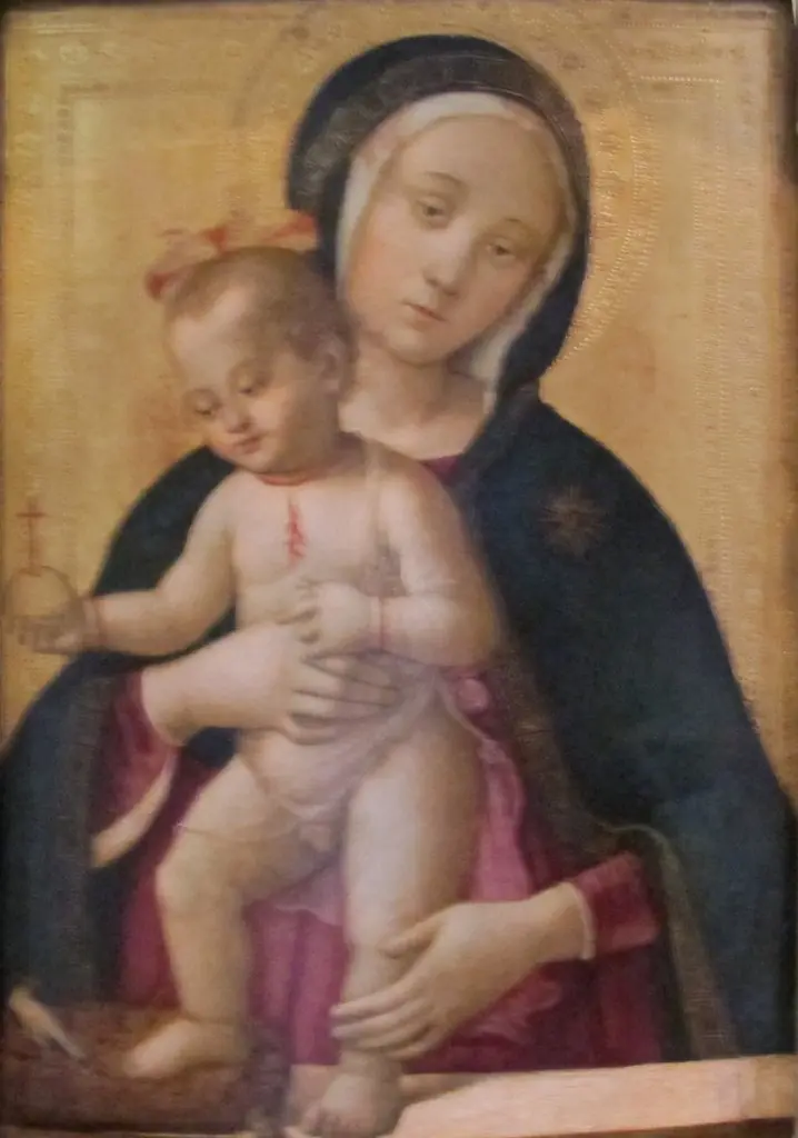 Madonna mit Kind, by Bernardino Fungai