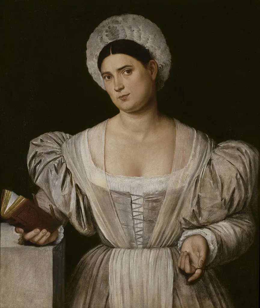 Portrait of a Woman (Agnese, the painter’s sister-in-law?), by Bernardino Licinio