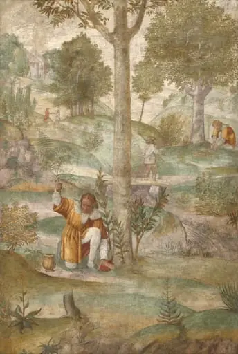 Cephalus Hiding the Jewels, by Bernardino Luini