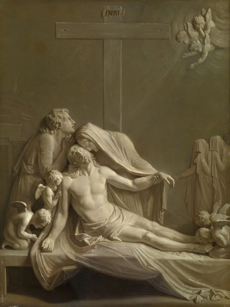 Deposition (after Antonio Canova), by Bernardino Nocchi