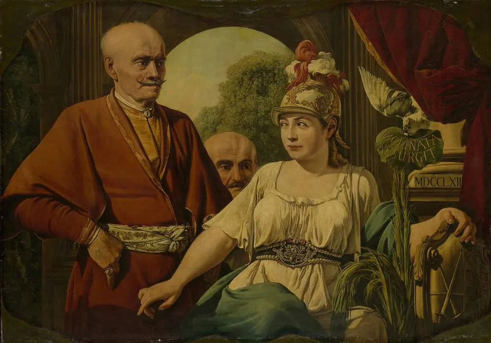 Allegory Inclinata Resurgit, by Bernardo Bellotto