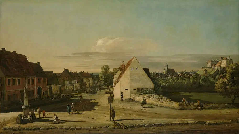 Die Breite Gasse in Pirna