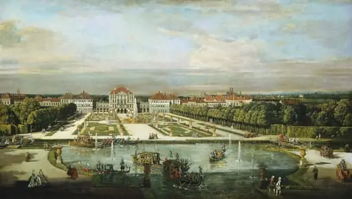 Nymphenburg Palace, Munich, by Bernardo Bellotto