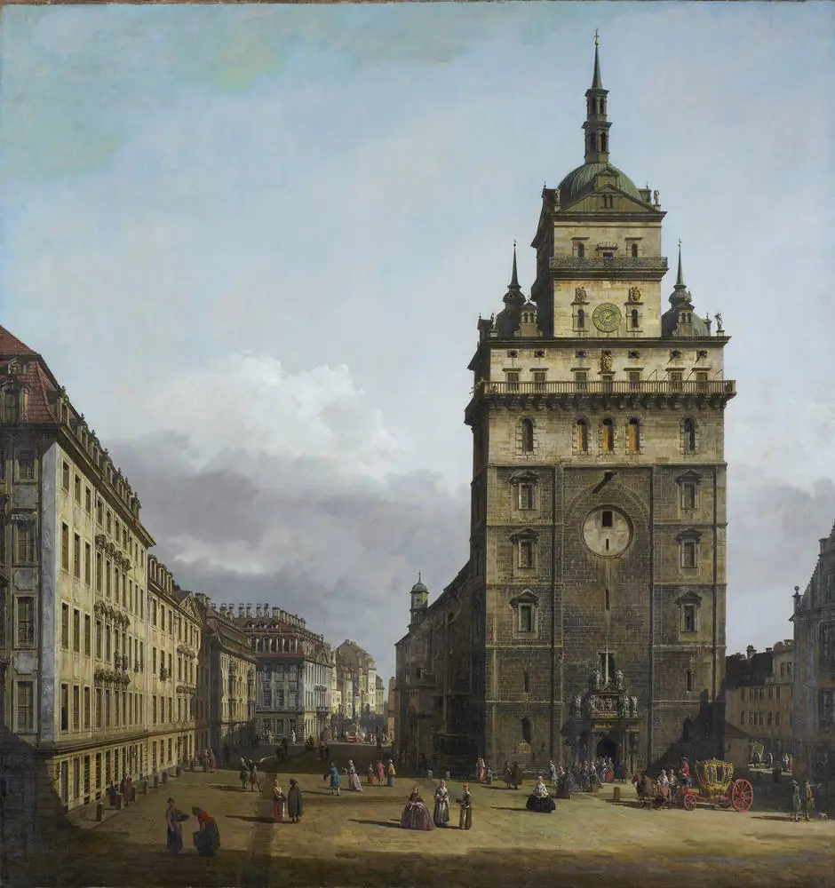 The Kreuzkirche in Dresden