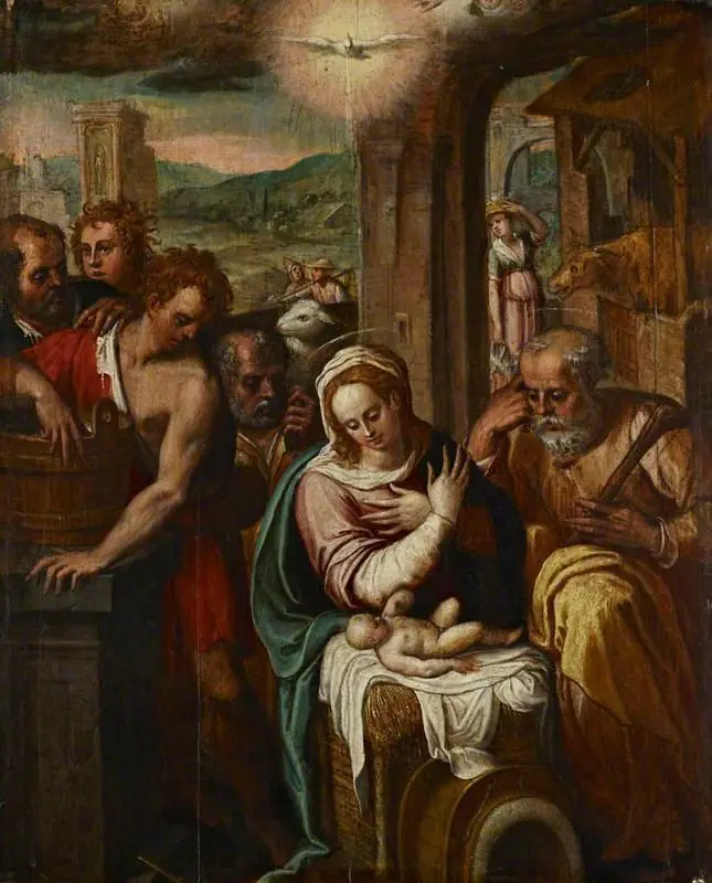 The Adoration of the Shepherds, by Bernardo Castello
