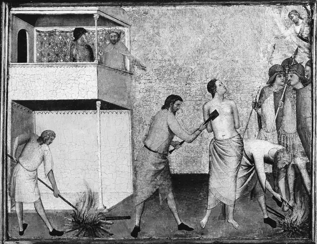 Saint Reparata Tortured with Red-Hot Irons