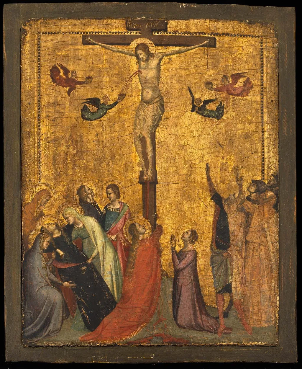 The Crucifixion, by Bernardo Daddi, unspecified