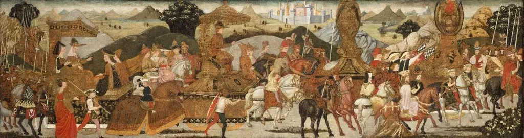 The Triumph of Alexander, by Bernardo di Stefano Rosselli