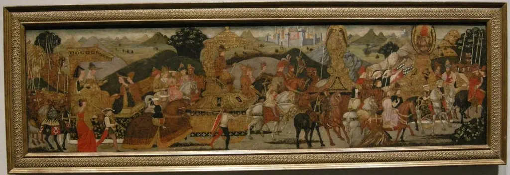Triumph of Alexander, by Bernardo di Stefano Rosselli