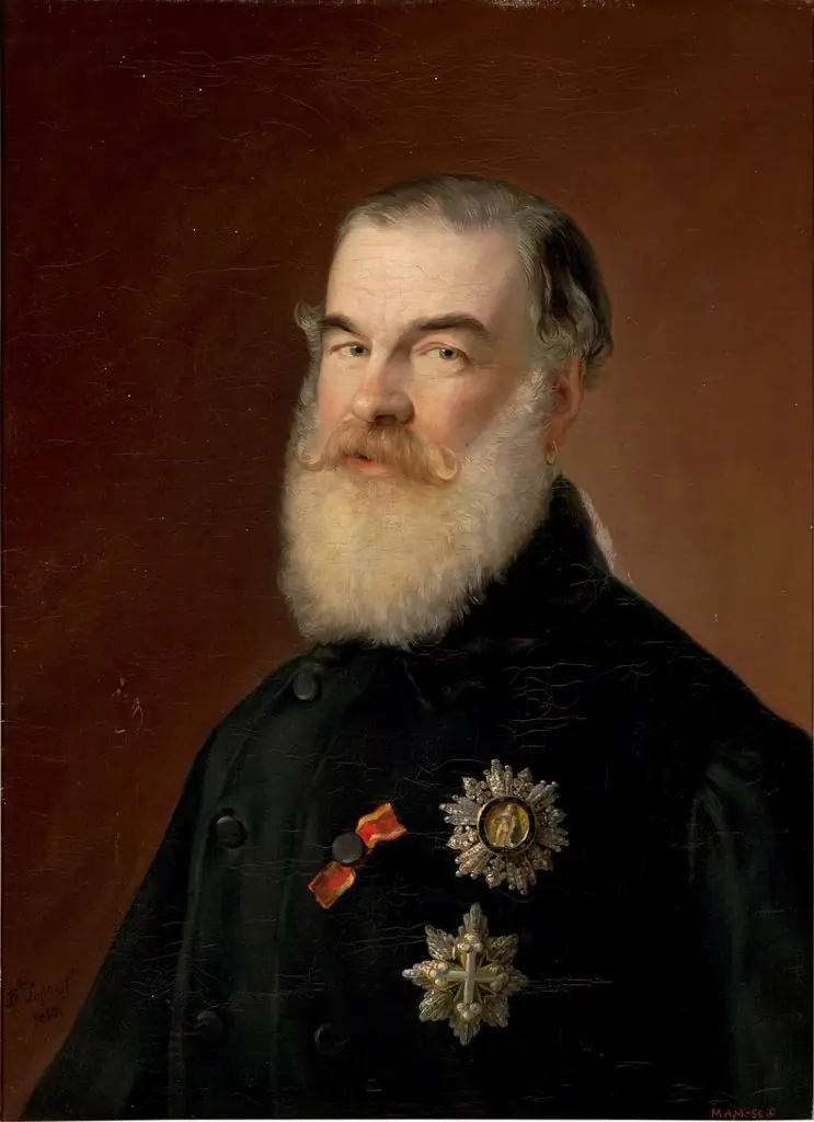 Dionisio de Bassecourt marqués de Bassecourt, by Bernardo López Piquer