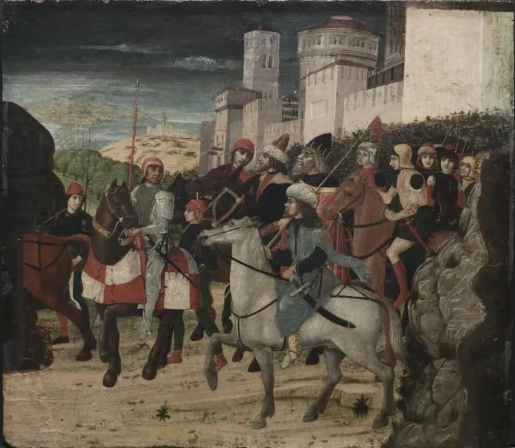 Procession of the Magi, by Bernardo Parentino, unspecified, 1470