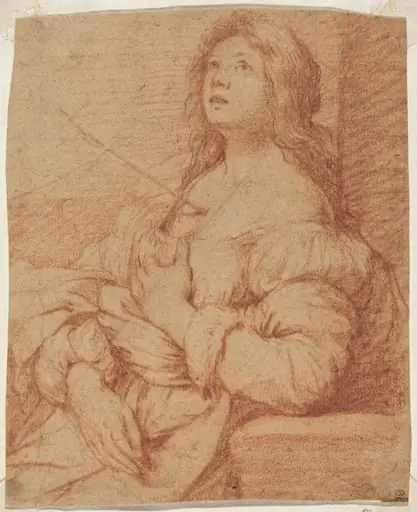 Saint Ursula, by Bernardo Strozzi