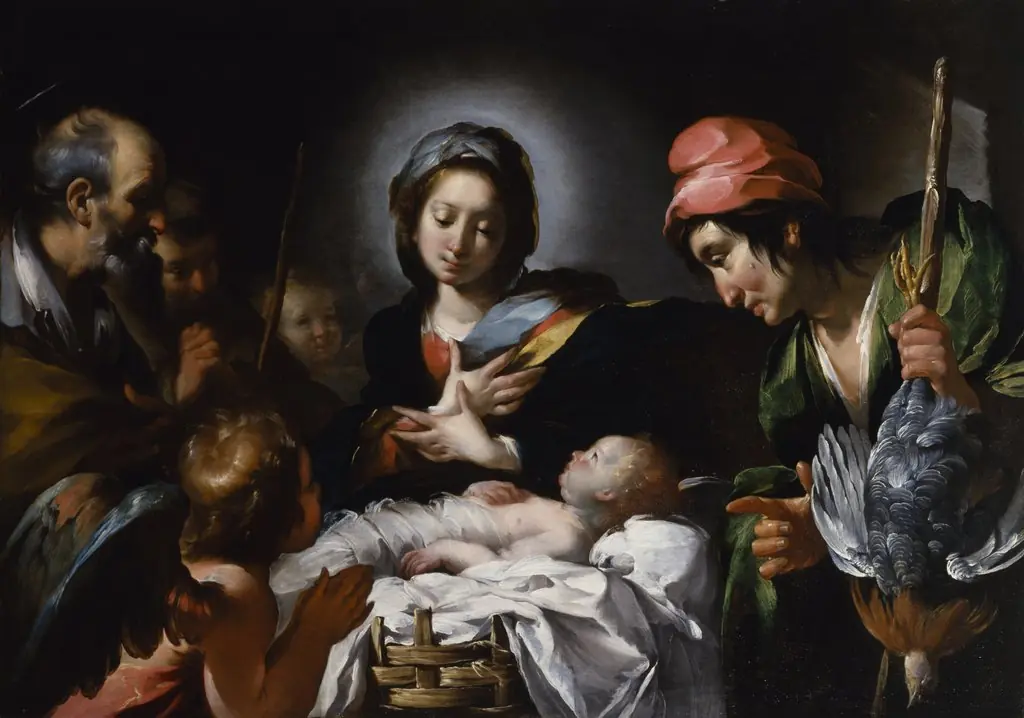 The Adoration of the Shepherds, by Bernardo Strozzi