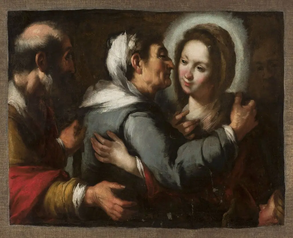 Visitation, by Bernardo Strozzi