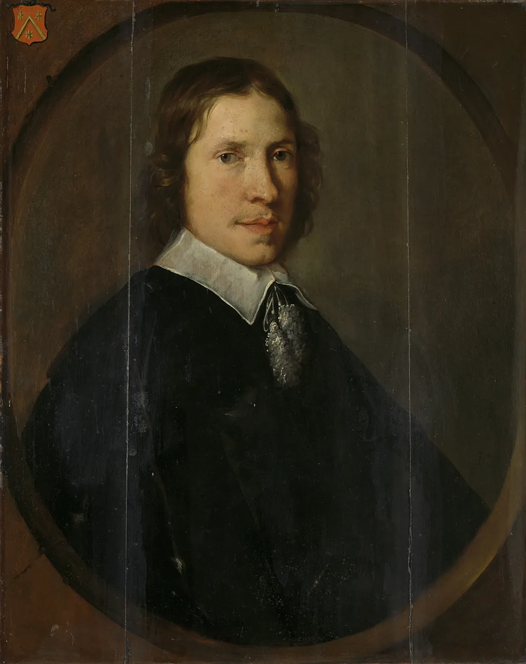 François Leydecker (1626-88). Burgomaster of Tholen, by Bernardus Zwaerdecroon, oil, 1650