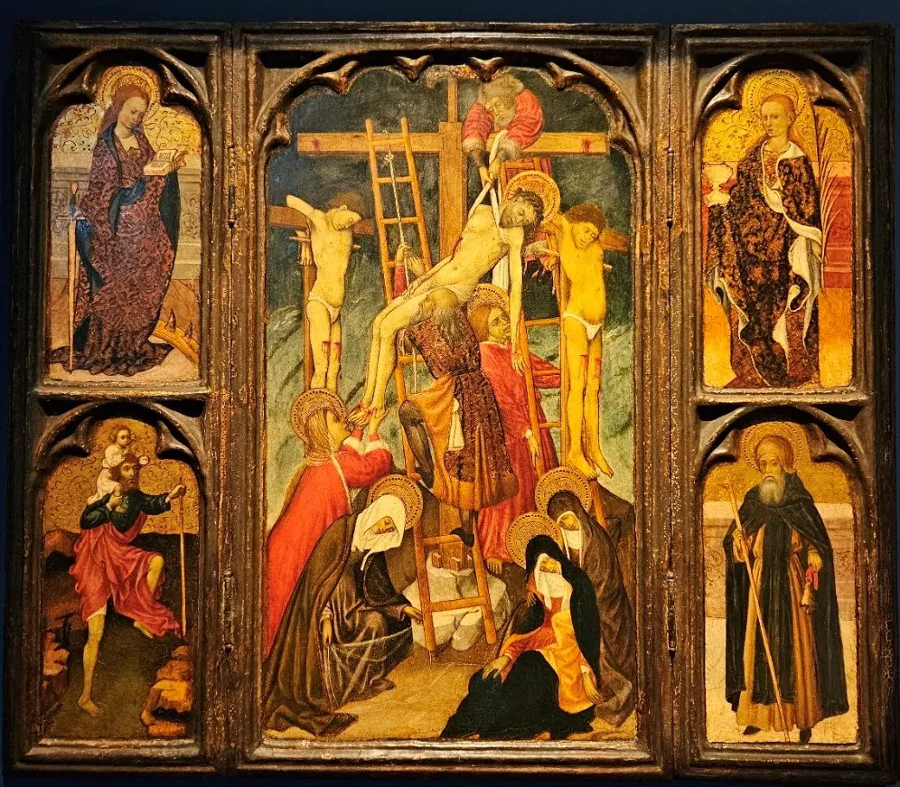 Triptych of the Descent from the Cross