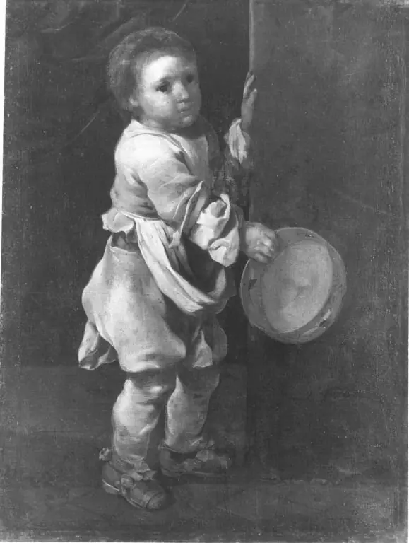 Knabe mit Tamburin, by Bernhard Keil