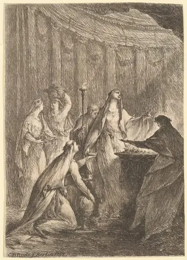 Antique Sacrifice, by Bernhard Rode