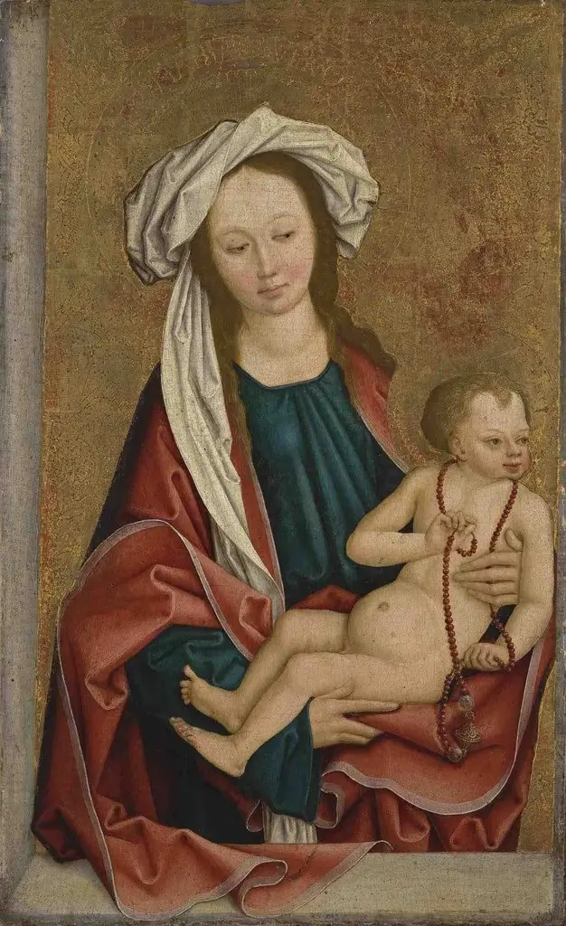 Virgin with child, by Bernhard Strigel