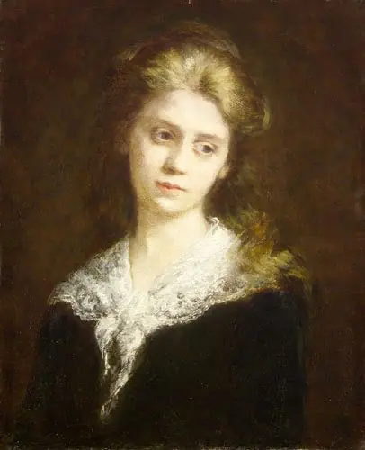 Young Woman with her Hair Untied, by Bertalan Székely